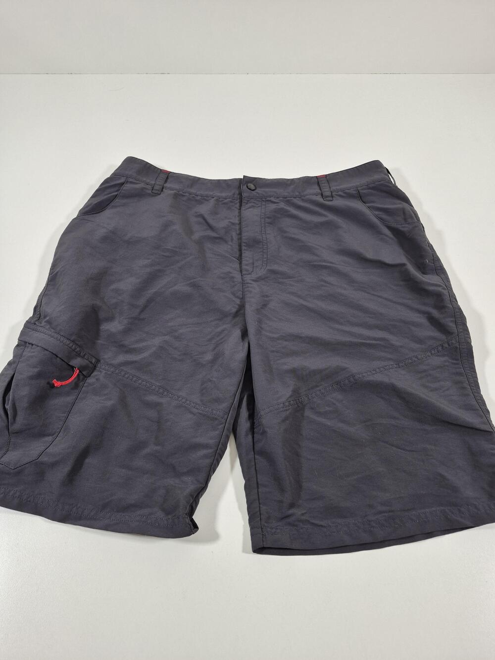 Gill Marine Cargo Shorts Mens XL Gray Nylon 11" Inseam UPF 40 Quick Dry Outdoor
